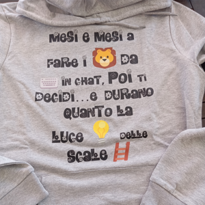 Felpa Leoni da Tastiera